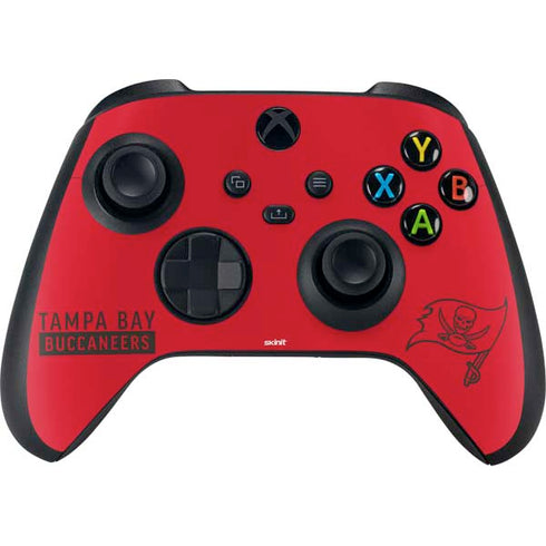 NFL Tampa Bay Buccaneers Red Performance Series Xbox Series X Skins
