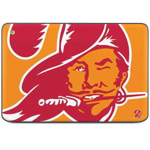 NFL Tampa Bay Buccaneers Retro Logo HP Chromebook Skin