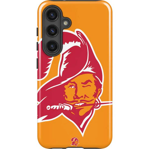 NFL Tampa Bay Buccaneers Retro Logo Galaxy S25 Impact Case