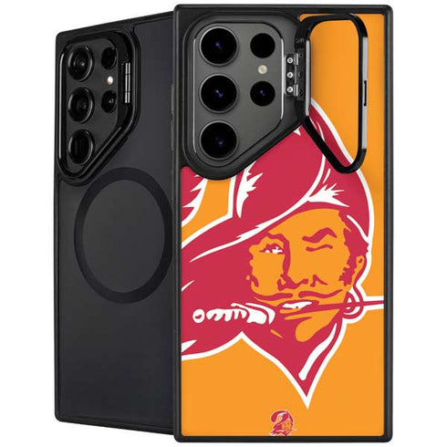 NFL Tampa Bay Buccaneers Retro Logo Galaxy S25 Ultra Kickstand Case