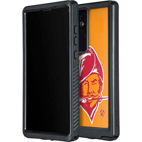 NFL Tampa Bay Buccaneers Retro Logo Galaxy S24 Ultra Waterproof Case