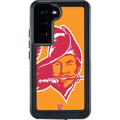 NFL Tampa Bay Buccaneers Retro Logo Galaxy S24 Waterproof Case