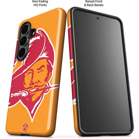 NFL Tampa Bay Buccaneers Retro Logo Galaxy S26 Impact Case