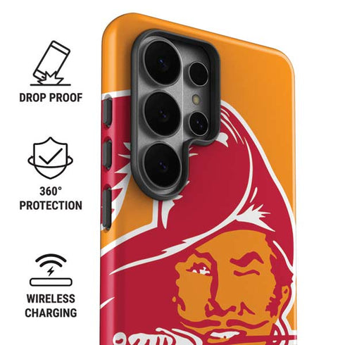 NFL Tampa Bay Buccaneers Retro Logo Galaxy S26 Ultra Impact Case