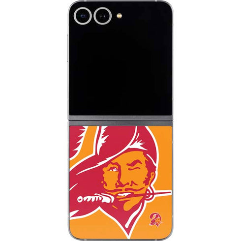 NFL Tampa Bay Buccaneers Retro Logo Galaxy Z Flip6 Skin