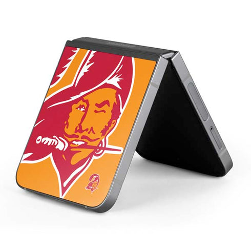 NFL Tampa Bay Buccaneers Retro Logo Galaxy Z Flip6 Skin
