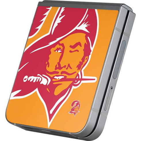 NFL Tampa Bay Buccaneers Retro Logo Galaxy Z Flip6 Skin