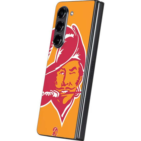 NFL Tampa Bay Buccaneers Retro Logo Galaxy Z Fold5 5G Skin