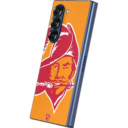NFL Tampa Bay Buccaneers Retro Logo Galaxy Z Fold6 Skin