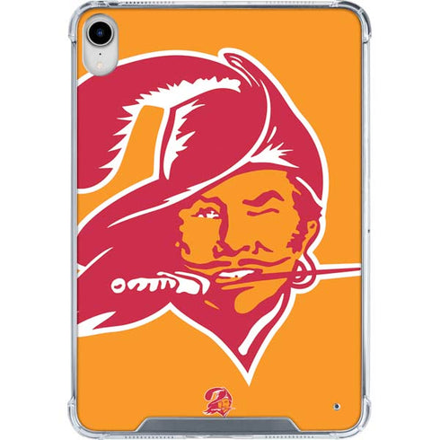 NFL Tampa Bay Buccaneers Retro Logo iPad 11th Gen (2025) Clear Case