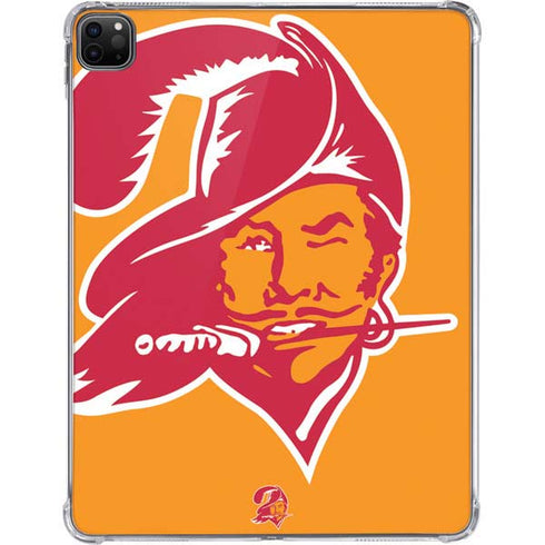NFL Tampa Bay Buccaneers Retro Logo iPad Pro 11in (2024) Clear Case