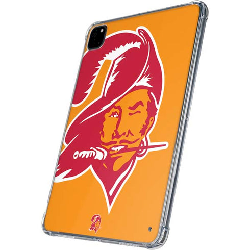 NFL Tampa Bay Buccaneers Retro Logo iPad Pro 11in (2024) Clear Case