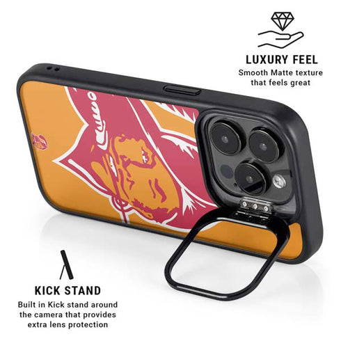 NFL Tampa Bay Buccaneers Retro Logo iPhone 13 Pro Kickstand Case