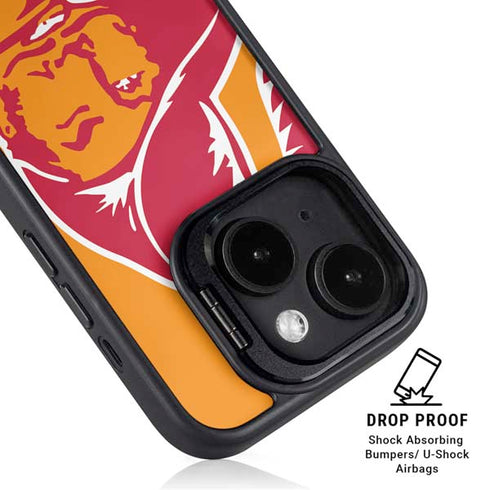 NFL Tampa Bay Buccaneers Retro Logo iPhone 14 Plus Kickstand Case