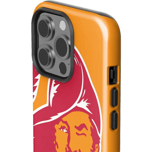 NFL Tampa Bay Buccaneers Retro Logo iPhone 15 Pro Impact Case
