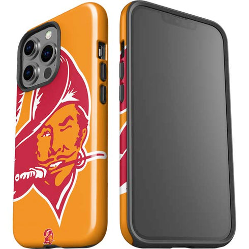 NFL Tampa Bay Buccaneers Retro Logo iPhone 15 Pro Impact Case