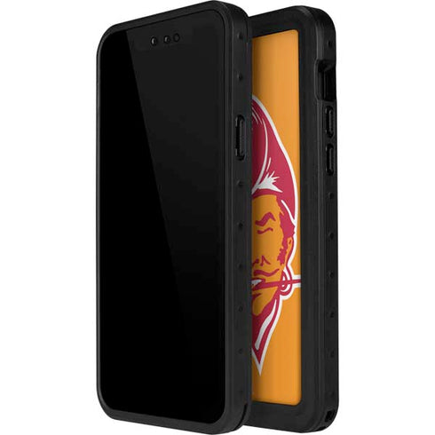 NFL Tampa Bay Buccaneers Retro Logo iPhone 15 Pro Waterproof Case