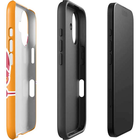 NFL Tampa Bay Buccaneers Retro Logo iPhone 16 Plus Impact Case