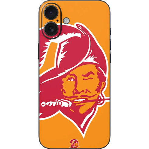 NFL Tampa Bay Buccaneers Retro Logo iPhone 16 Plus Skin