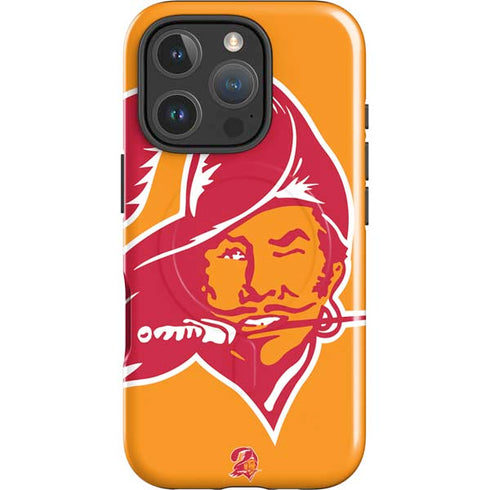 NFL Tampa Bay Buccaneers Retro Logo iPhone 16 Pro Max Magsafe Impact Case