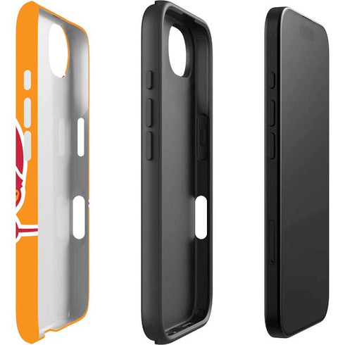 NFL Tampa Bay Buccaneers Retro Logo iPhone 16e Impact Case