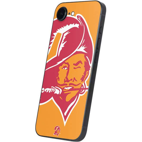 NFL Tampa Bay Buccaneers Retro Logo iPhone 16e Skin
