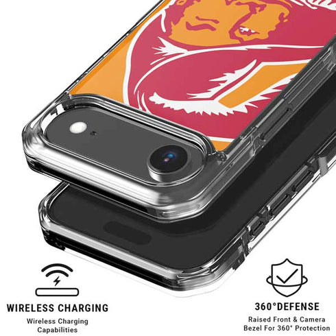 NFL Tampa Bay Buccaneers Retro Logo iPhone 17 Air Clear Case