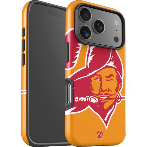 NFL Tampa Bay Buccaneers Retro Logo iPhone 17 Pro Impact Case