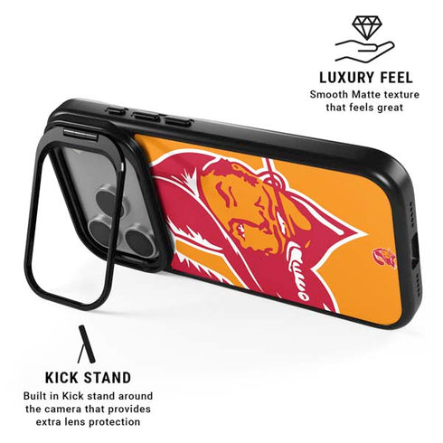NFL Tampa Bay Buccaneers Retro Logo iPhone 17 Pro Kickstand Case