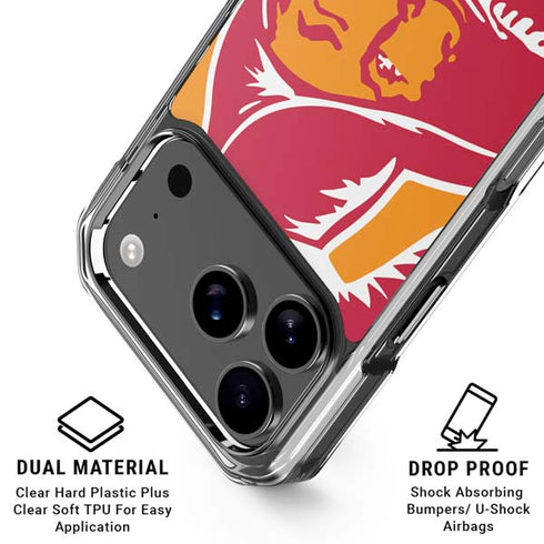 NFL Tampa Bay Buccaneers Retro Logo iPhone 17 Pro MagSafe Case