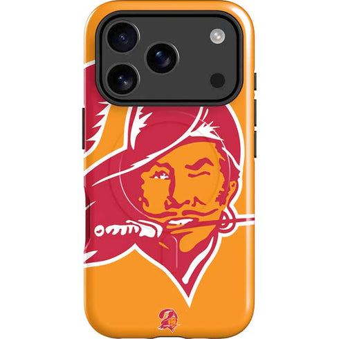 NFL Tampa Bay Buccaneers Retro Logo iPhone 17 Pro Magsafe Impact Case