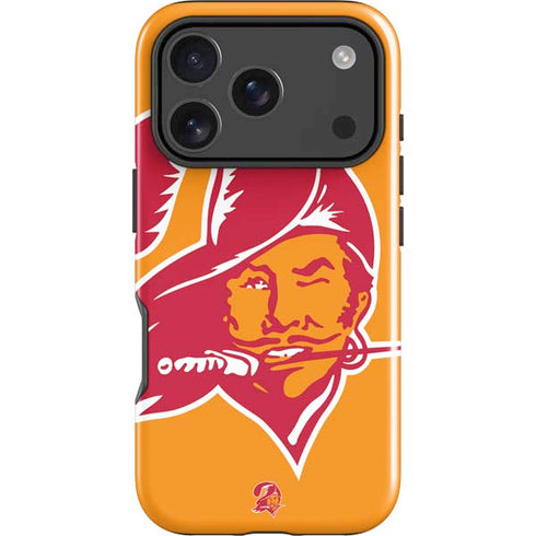 NFL Tampa Bay Buccaneers Retro Logo iPhone 17 Pro Max Impact Case