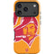 NFL Tampa Bay Buccaneers Retro Logo iPhone 17 Pro Max Impact Case