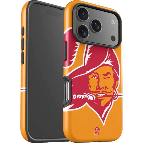 NFL Tampa Bay Buccaneers Retro Logo iPhone 17 Pro Max Impact Case
