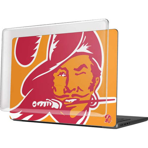 NFL Tampa Bay Buccaneers Retro Logo MacBook Pro 14in (2021-24) Case plus Skin