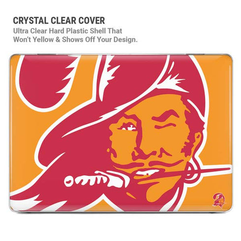 NFL Tampa Bay Buccaneers Retro Logo MacBook Pro 14in (2021-24) Case plus Skin