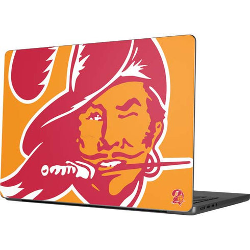 NFL Tampa Bay Buccaneers Retro Logo Apple MacBook Pro 14-inch Skin