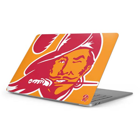 NFL Tampa Bay Buccaneers Retro Logo Apple MacBook Pro 16-inch Skin