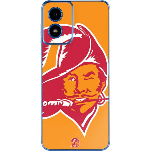 NFL Tampa Bay Buccaneers Retro Logo Moto G Play 4G (2024) Skin