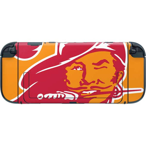NFL Tampa Bay Buccaneers Retro Logo Nintendo Switch 2 (2025) with Joy-Con Skin