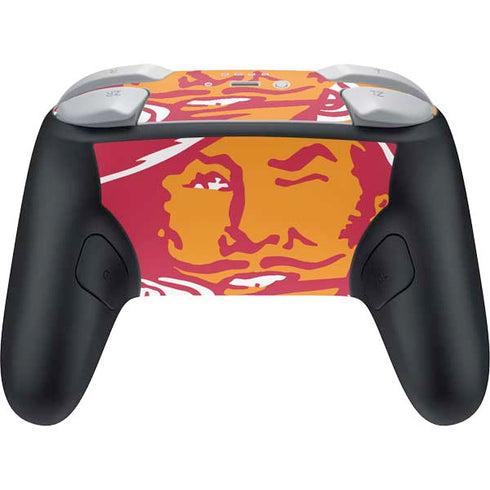 NFL Tampa Bay Buccaneers Retro Logo Nintendo Switch 2 (2025) Pro Controller Skin
