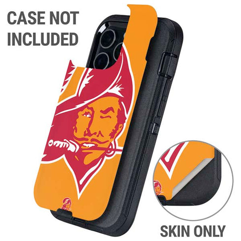 NFL Tampa Bay Buccaneers Retro Logo Otterbox Defender iPhone Skin