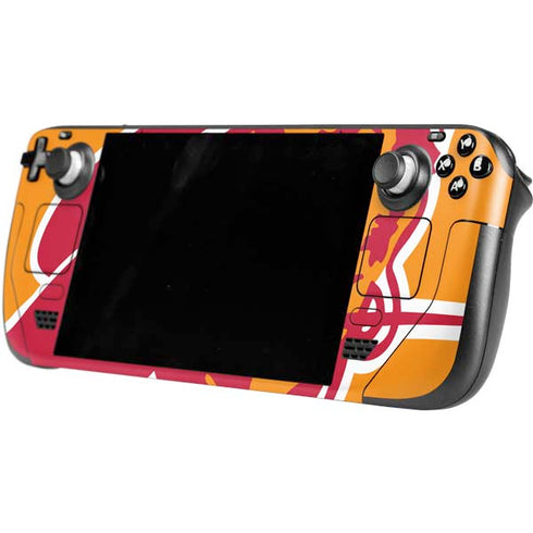 NFL Tampa Bay Buccaneers Retro Logo Steam Deck Handheld Gaming Computer Skin