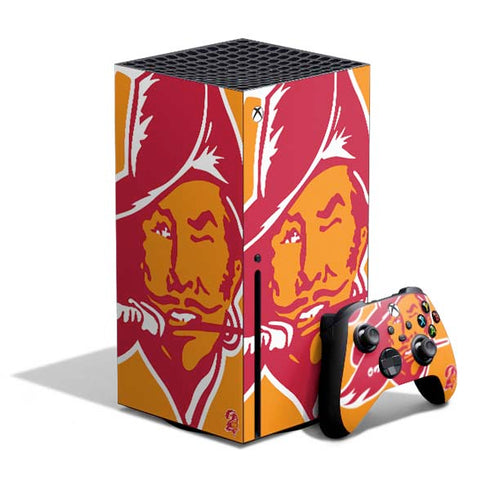 NFL Tampa Bay Buccaneers Retro Logo Xbox Series X Bundle Skin