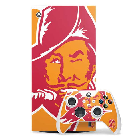 NFL Tampa Bay Buccaneers Retro Logo Xbox Series X Skins