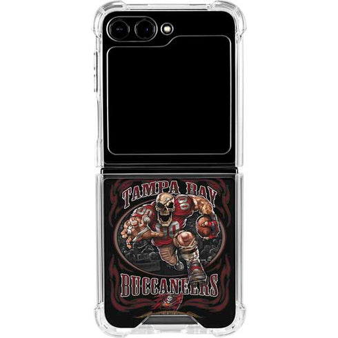 Liquid Blue NFL Tampa Bay Buccaneers Running Back Galaxy Z Flip6 Clear Case