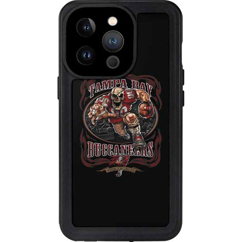 Liquid Blue NFL Tampa Bay Buccaneers Running Back iPhone 15 Pro Waterproof Case