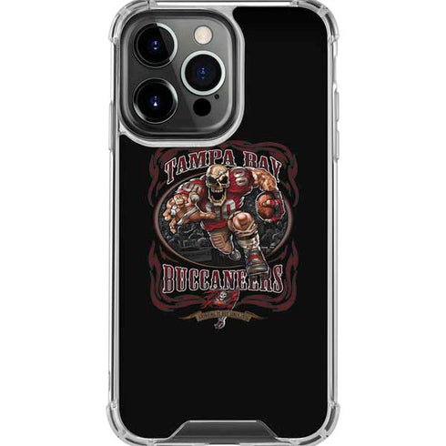 Liquid Blue NFL Tampa Bay Buccaneers Running Back iPhone 16 Pro Max Clear Case