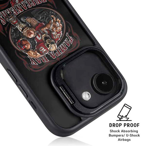Liquid Blue NFL Tampa Bay Buccaneers Running Back iPhone 16e Kickstand Case