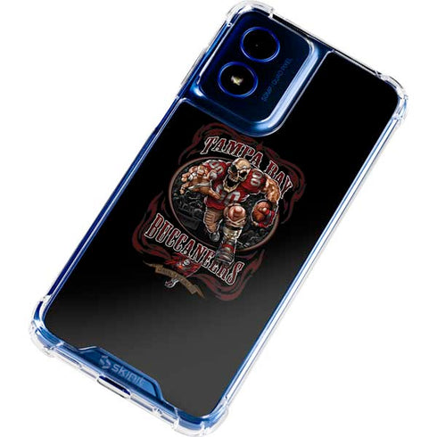 Liquid Blue NFL Tampa Bay Buccaneers Running Back Moto G 5G (2024) Clear Case
